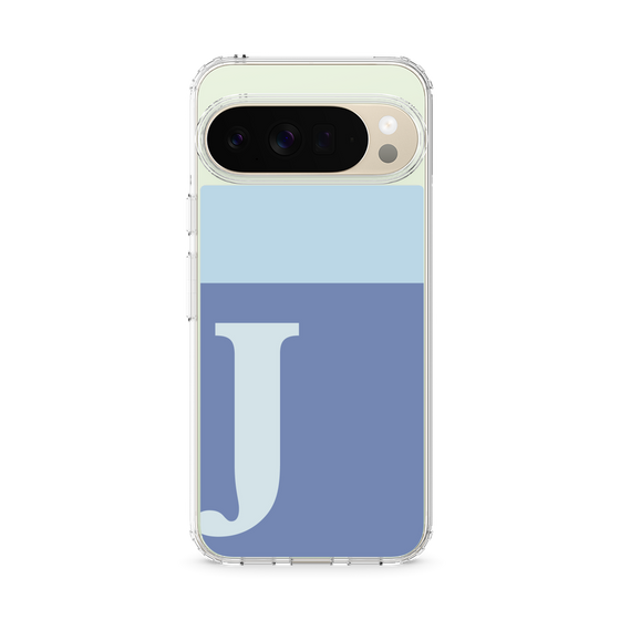 Slim Protection Case［ Original - initial two tone - J blue ］