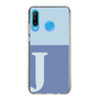 Slim Protection Case［ Original - initial two tone - J blue ］