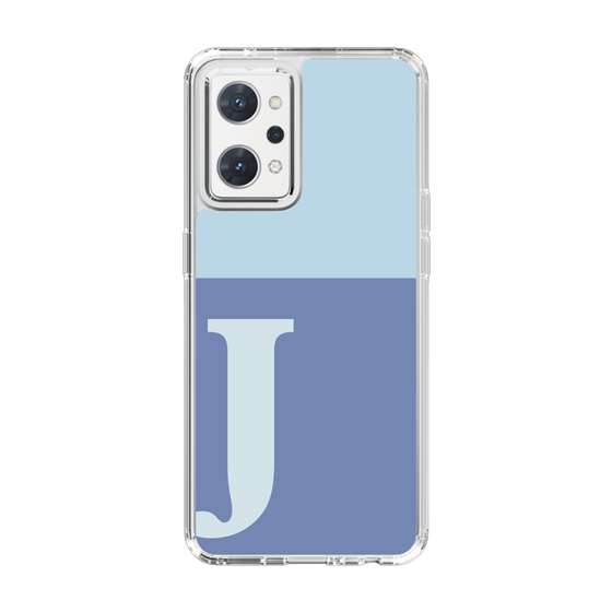 Slim Protection Case［ Original - initial two tone - J blue ］