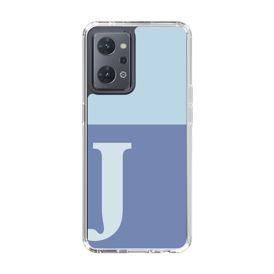Slim Protection Case［ Original - initial two tone - J blue ］