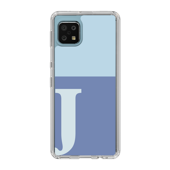 Slim Protection Case［ Original - initial two tone - J blue ］