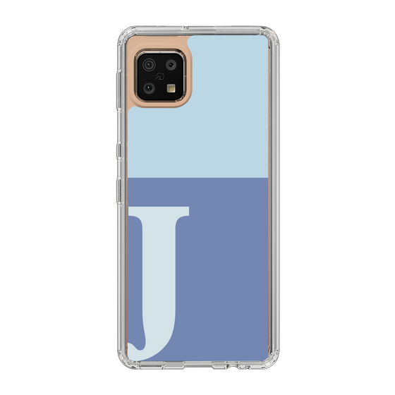 Slim Protection Case［ Original - initial two tone - J blue ］