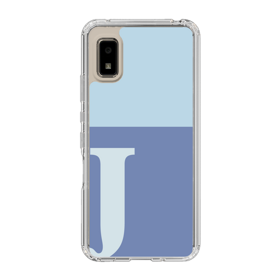Slim Protection Case［ Original - initial two tone - J blue ］