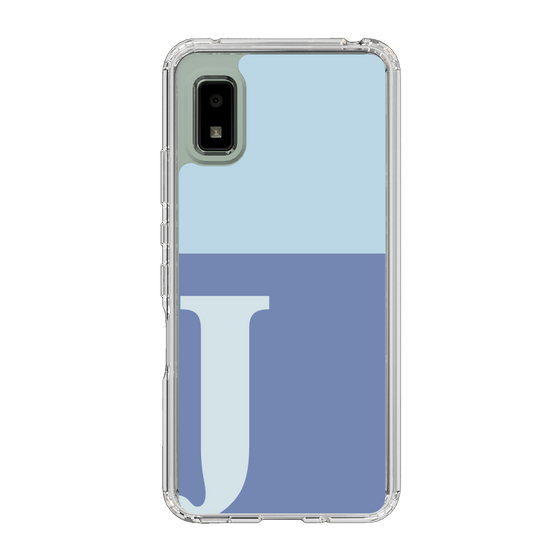 Slim Protection Case［ Original - initial two tone - J blue ］