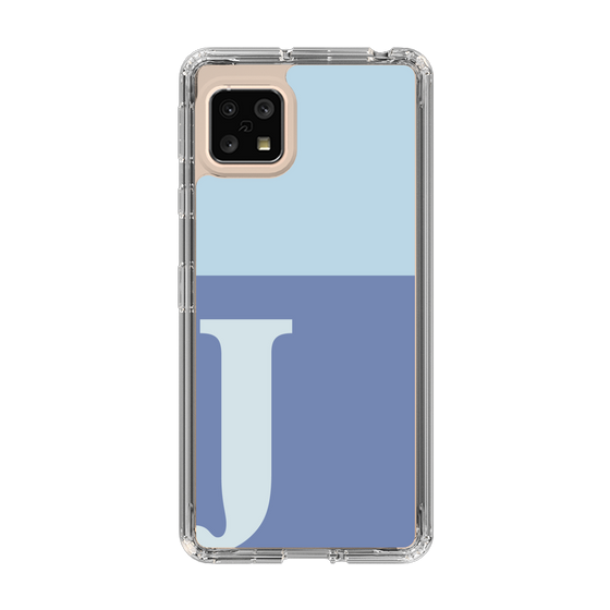 Slim Protection Case［ Original - initial two tone - J blue ］