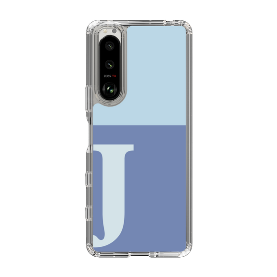 Slim Protection Case［ Original - initial two tone - J blue ］
