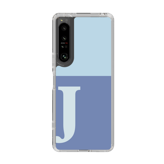 Slim Protection Case［ Original - initial two tone - J blue ］
