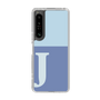 Slim Protection Case［ Original - initial two tone - J blue ］