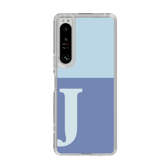Slim Protection Case［ Original - initial two tone - J blue ］