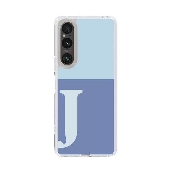 Slim Protection Case［ Original - initial two tone - J blue ］