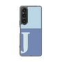 Slim Protection Case［ Original - initial two tone - J blue ］