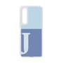 Slim Protection Case［ Original - initial two tone - J blue ］