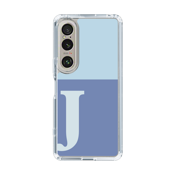 Slim Protection Case［ Original - initial two tone - J blue ］
