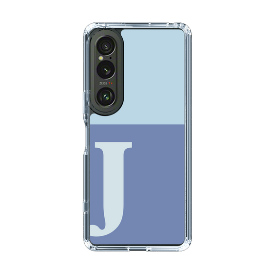 Slim Protection Case［ Original - initial two tone - J blue ］