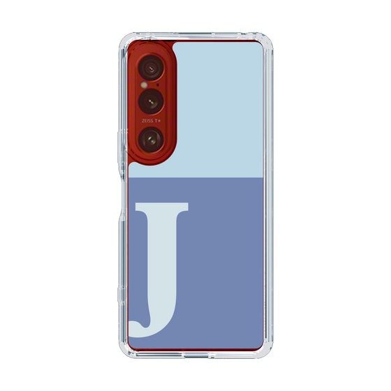 Slim Protection Case［ Original - initial two tone - J blue ］