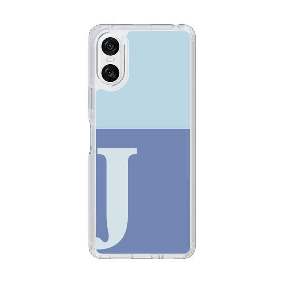 Slim Protection Case［ Original - initial two tone - J blue ］
