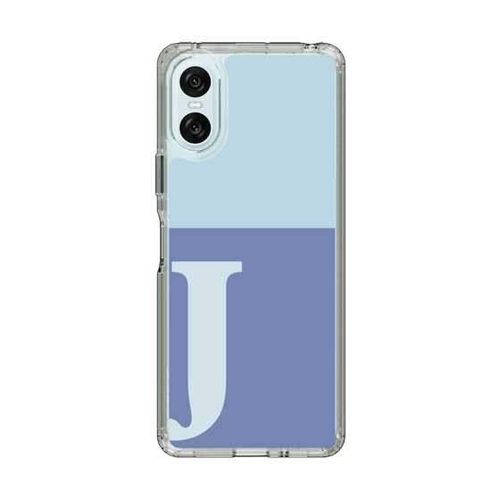 Slim Protection Case［ Original - initial two tone - J blue ］