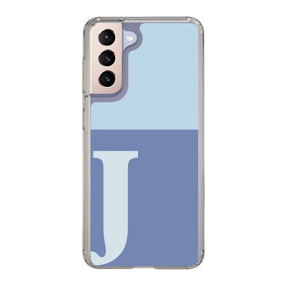 Slim Protection Case［ Original - initial two tone - J blue ］