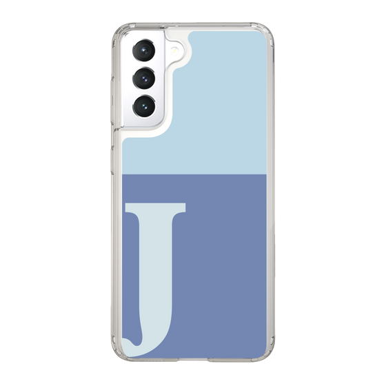 Slim Protection Case［ Original - initial two tone - J blue ］