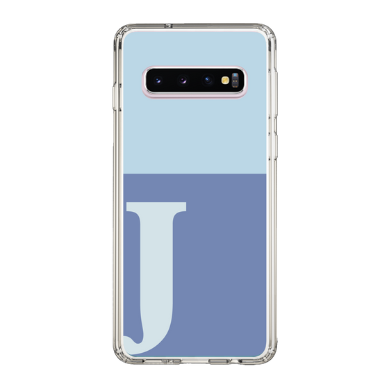 Slim Protection Case［ Original - initial two tone - J blue ］
