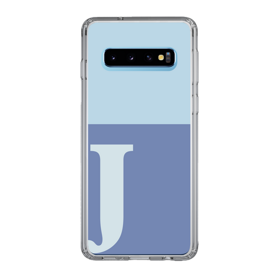 Slim Protection Case［ Original - initial two tone - J blue ］