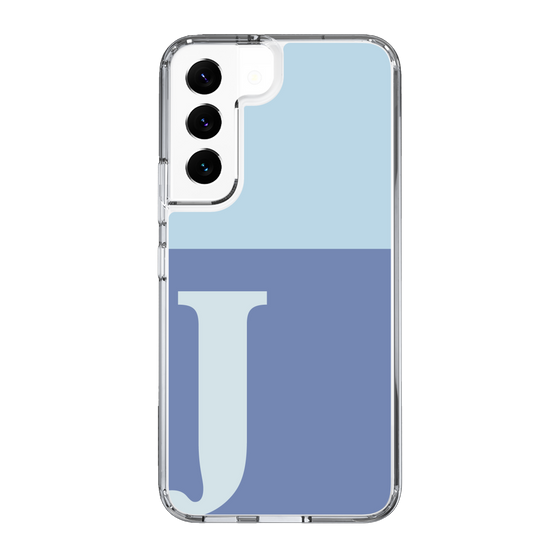 Slim Protection Case［ Original - initial two tone - J blue ］