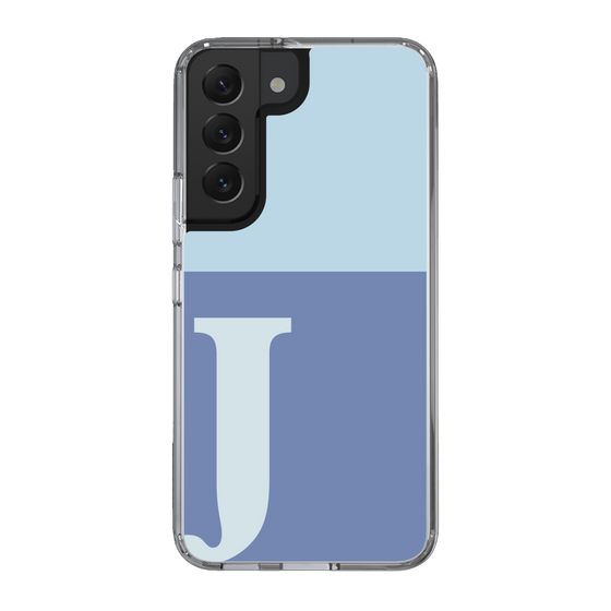 Slim Protection Case［ Original - initial two tone - J blue ］