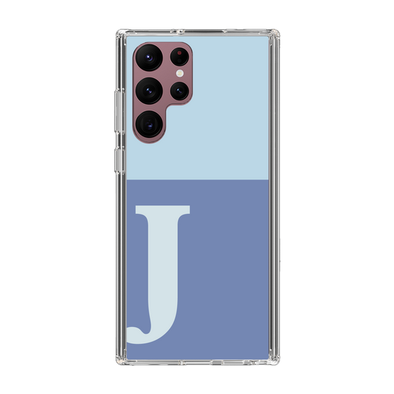 Slim Protection Case［ Original - initial two tone - J blue ］