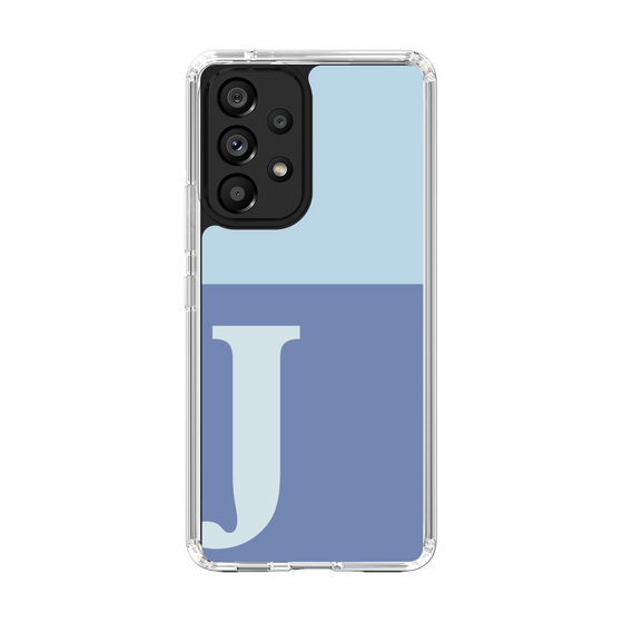Slim Protection Case［ Original - initial two tone - J blue ］