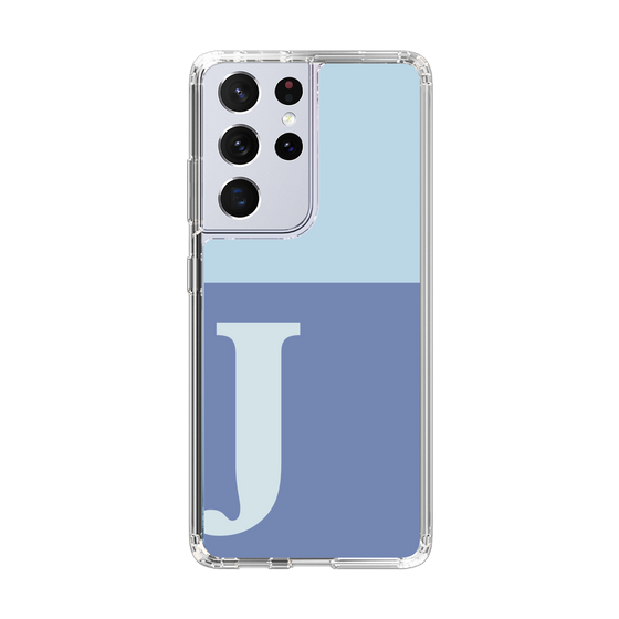 Slim Protection Case［ Original - initial two tone - J blue ］