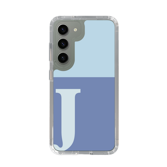 Slim Protection Case［ Original - initial two tone - J blue ］