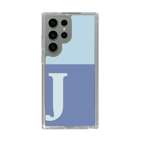Slim Protection Case［ Original - initial two tone - J blue ］