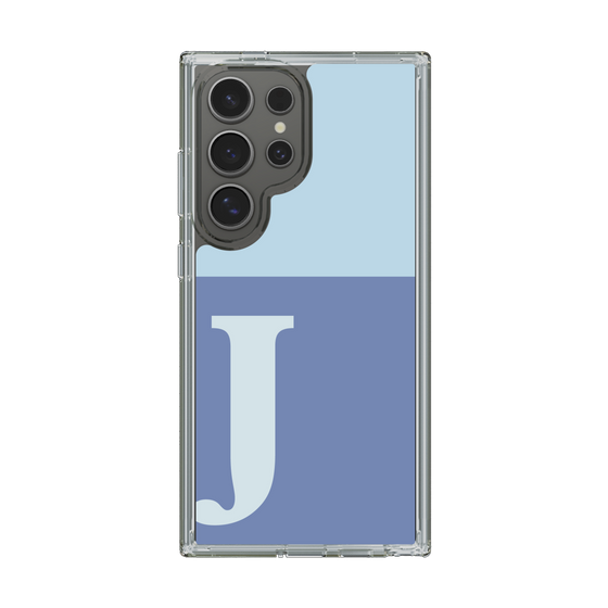 Slim Protection Case［ Original - initial two tone - J blue ］