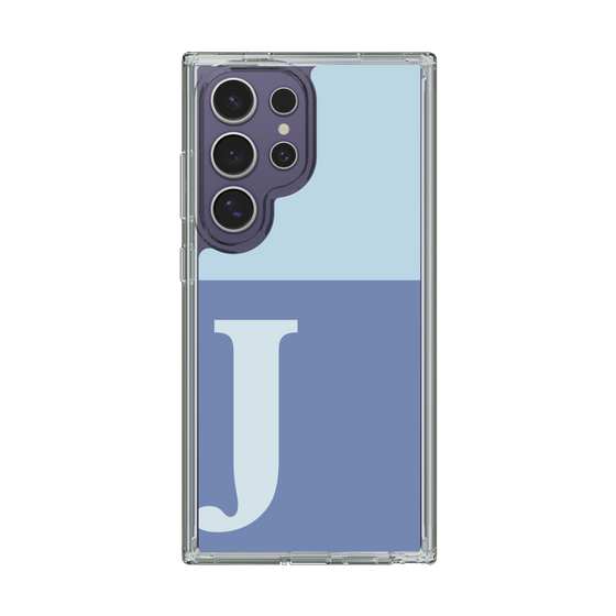 Slim Protection Case［ Original - initial two tone - J blue ］