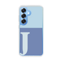 Slim Protection Case［ Original - initial two tone - J blue ］