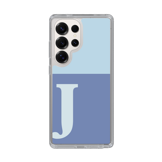 Slim Protection Case［ Original - initial two tone - J blue ］