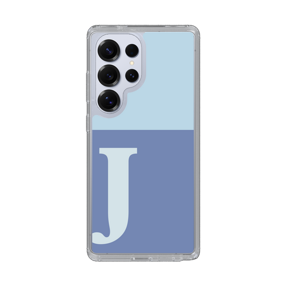 Slim Protection Case［ Original - initial two tone - J blue ］