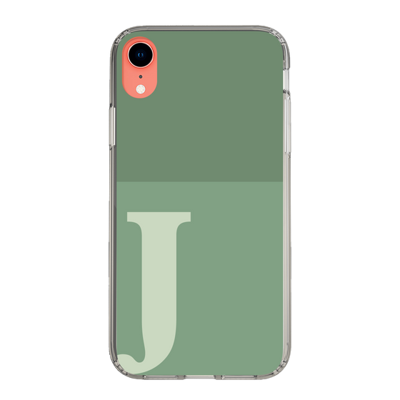 Slim Protection Case［ Original - initial two tone - J green ］