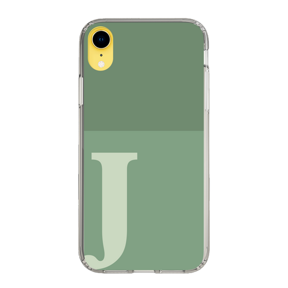 Slim Protection Case［ Original - initial two tone - J green ］