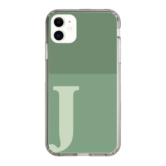Slim Protection Case［ Original - initial two tone - J green ］