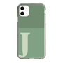 Slim Protection Case［ Original - initial two tone - J green ］