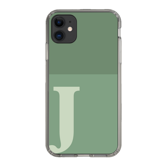 Slim Protection Case［ Original - initial two tone - J green ］