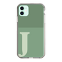 Slim Protection Case［ Original - initial two tone - J green ］