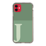 Slim Protection Case［ Original - initial two tone - J green ］
