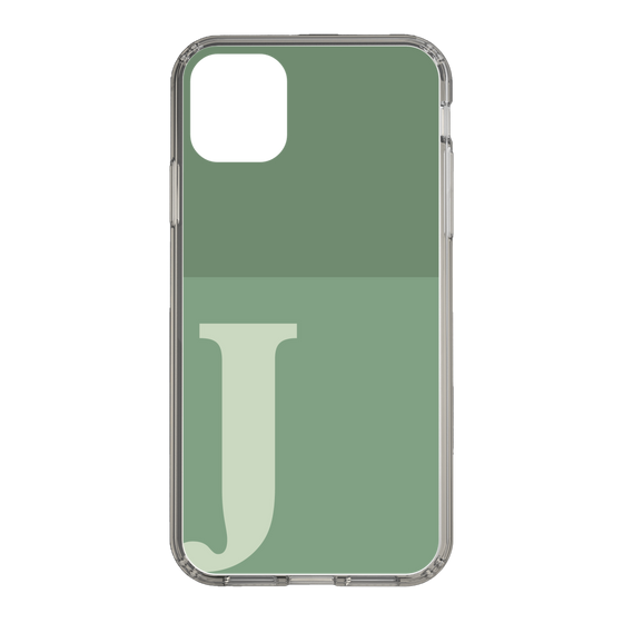 Slim Protection Case［ Original - initial two tone - J green ］