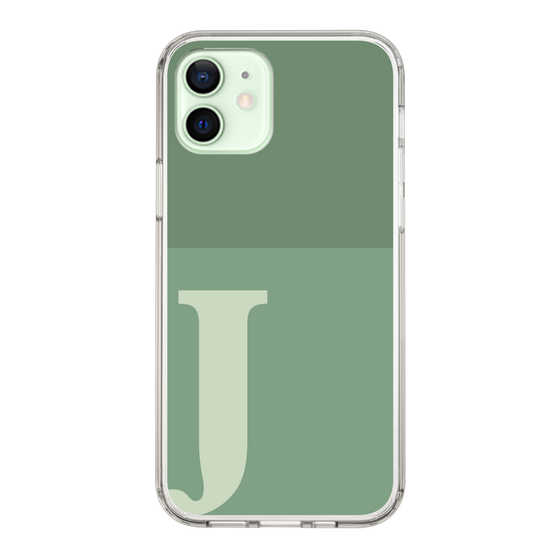 Slim Protection Case［ Original - initial two tone - J green ］