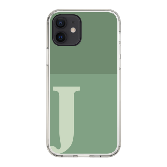Slim Protection Case［ Original - initial two tone - J green ］