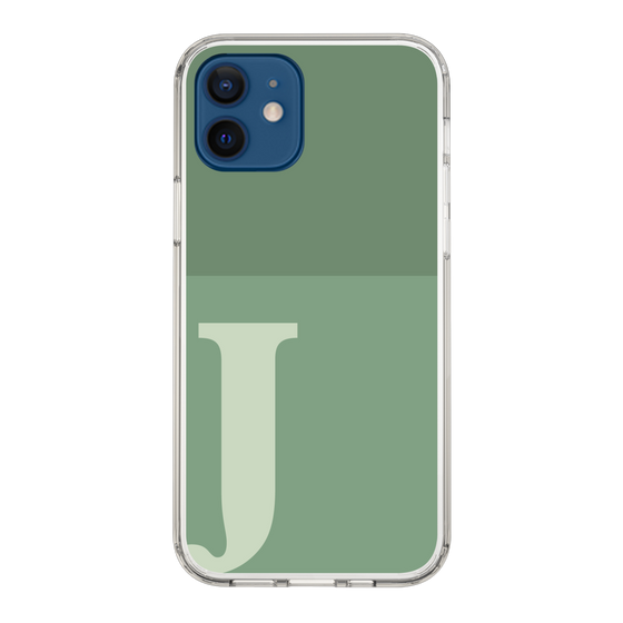 Slim Protection Case［ Original - initial two tone - J green ］