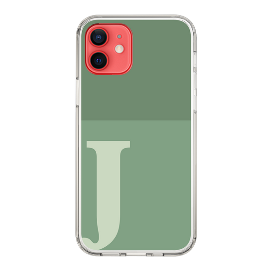 Slim Protection Case［ Original - initial two tone - J green ］