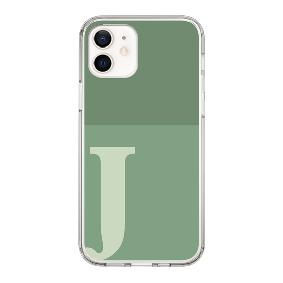 Slim Protection Case［ Original - initial two tone - J green ］